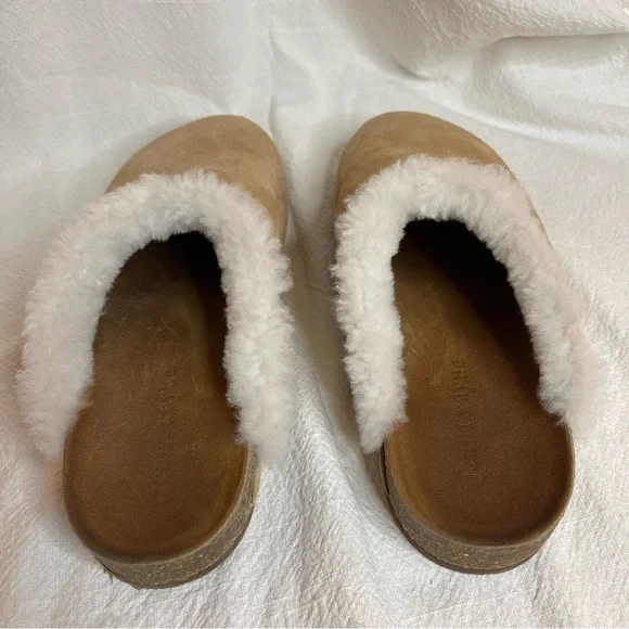 Jenni Kayne Shearling Lined Moc Clog 8 - Picture 4 of 9